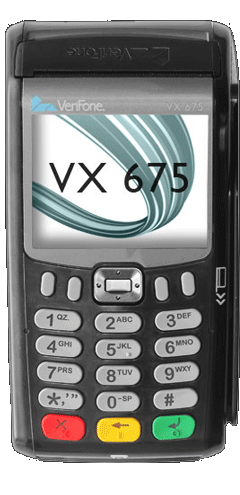 VeriFone Vx675 GPRS CTLS платежный терминал для карт